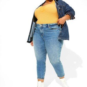 TORRID - Perfect Skinny Ankle Vintage Stretch Mid-Rise Jean - Short